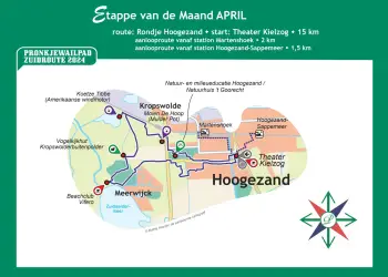 Routekaart Etappe van de Maand April 2024